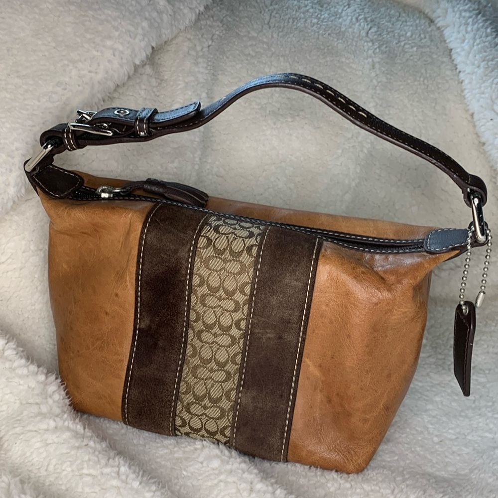 💯% Authentic vintage coach mini bag